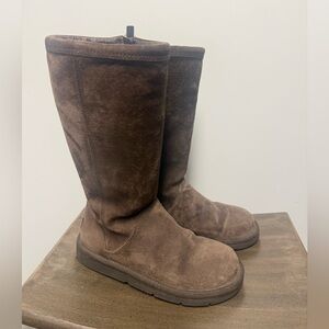 UGGS Brown Suede Tall Boots
